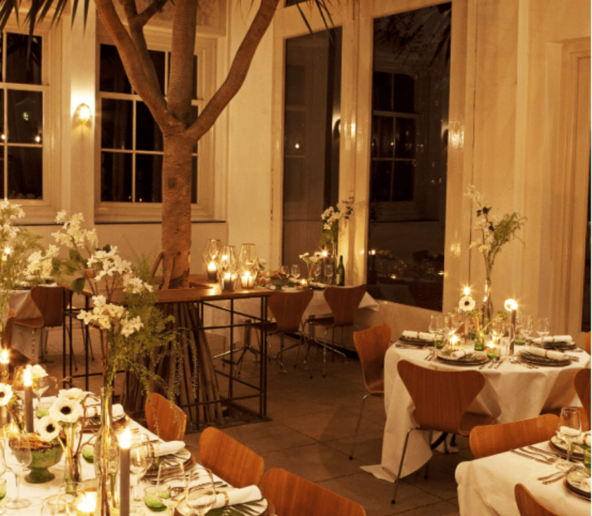 Lunchen in de Hortus Botanicus