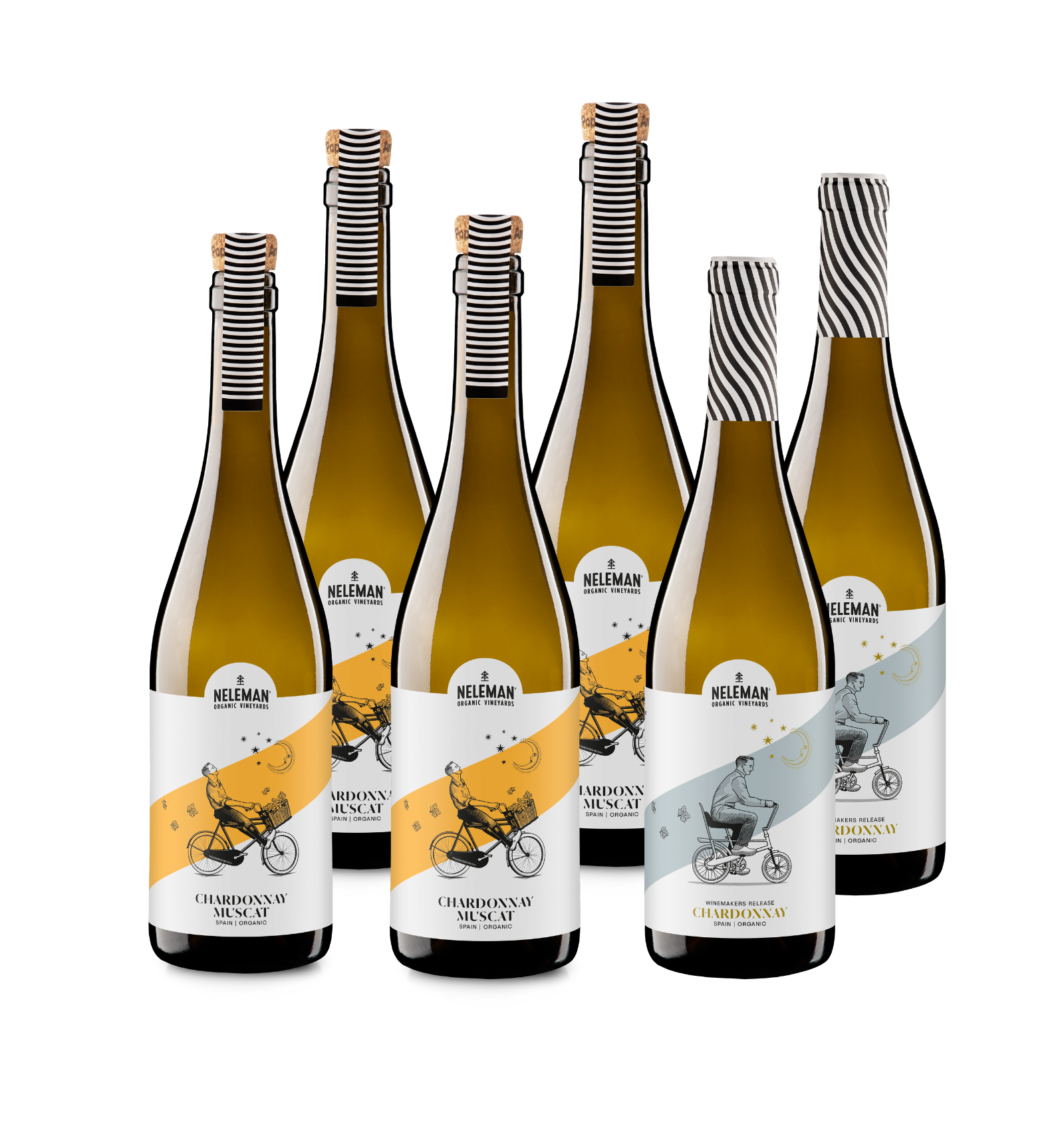 Bike Chardonnay (4+2) Wijnpakket Organic