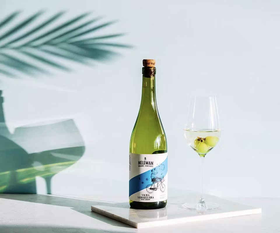 IJsblokjes in de wijn