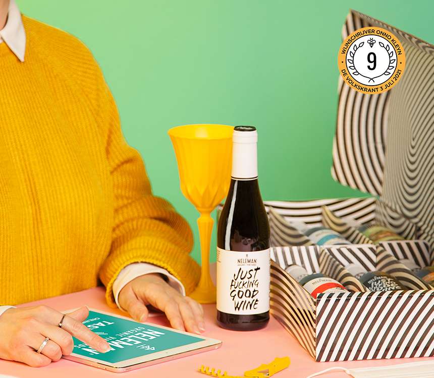 Wijnschrijver Onno Kleyn geeft onze Mini Tasting Box een 9!