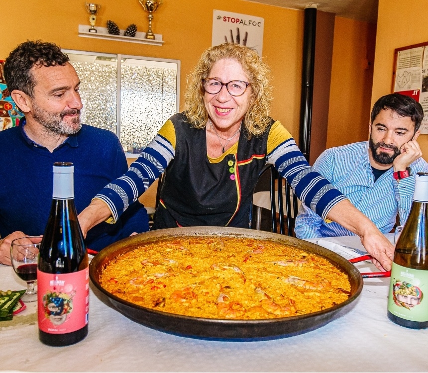 'Op paella gaan'